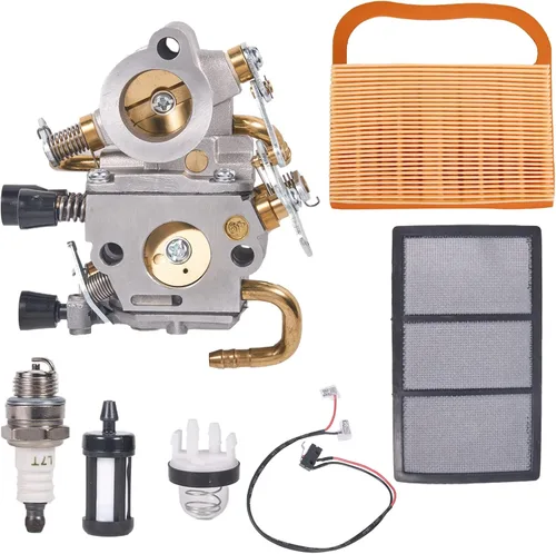 TS420 TS410 Kit de carburador para Stihl TS410Z TS420Z Sierra de corte de hormigón C1Q-S118 C1Q-S118D reemplaza piezas 4238 120 0600 4238-120-0600