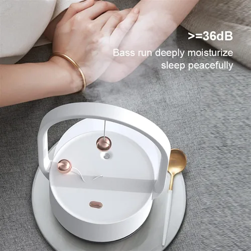 Miniatura 6 de Humidificador 350ML Humidificador USB Humidificadores recargables Inalámbrico Air Mist Maker Difusor de aire portátil Humidificador Humidificador