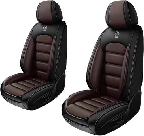 Miniatura 28 de 5 fundas de asiento para Chevy Aveo 2005-2023, fundas de asiento de automóvil de cuero, impermeables, antideslizantes, suaves, cómodas fundas