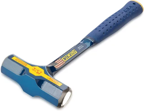 Miniatura 2 de ESTWING BIG BLUE Engineer's Hammer - Martillo de trineo fabricado en Estados Unidos de 48 onzas con construcción de acero forjado y agarre