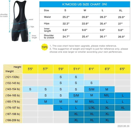 Miniatura 6 de Santic Pantalones cortos de ciclismo para hombre, acolchado 4D, transpirable, para ciclismo de carretera, ciclismo, ciclismo, ciclismo, gel de viaje
