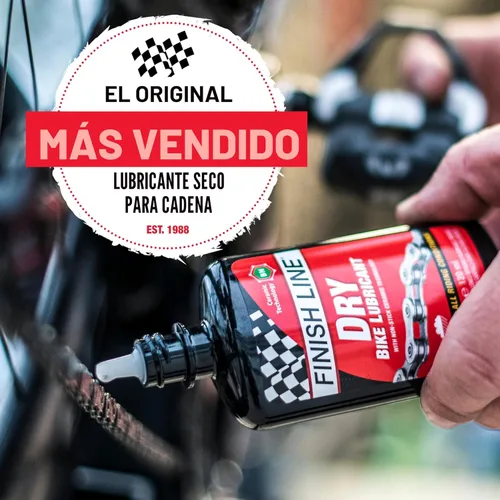 Miniatura 2 de Finish Line Lubricante para bicicleta seca Botella exprimible de 8 onzas