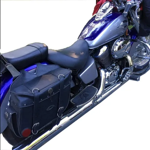 Miniatura 5 de Estriberas y reposapiés de motocicleta para Honda VTX1300 VTX1800 Suzuki VL400 VL800 C50 reposapiés delantero/pasajero par