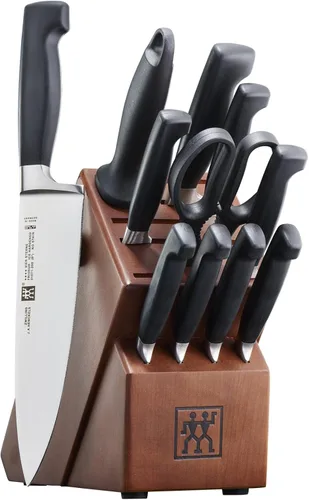 Miniatura 4 de ZWILLING Juego de bloques de cuchillos Four Star de 7 piezas - Ceniza