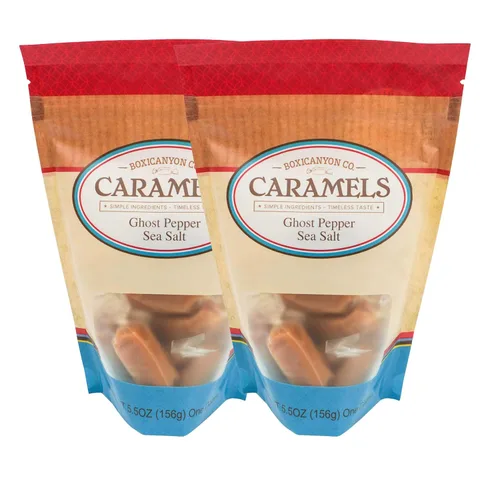Miniatura 3 de Boxicanyon Caramels Caramelos gourmet tradicionales de vainilla Hecho a mano en pequeños lotes Sabor gourmet Perfecto para regalos