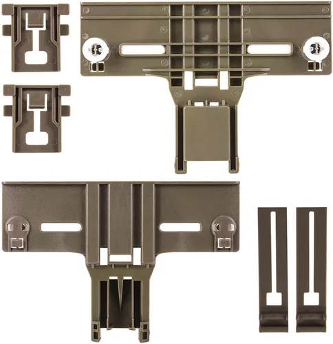 Piezas de estante superior para lavavajillas W10350376 y W10195840 y W10195839 para lavavajillas Kenmore Elite 665, lavavajillas Whirlpool,