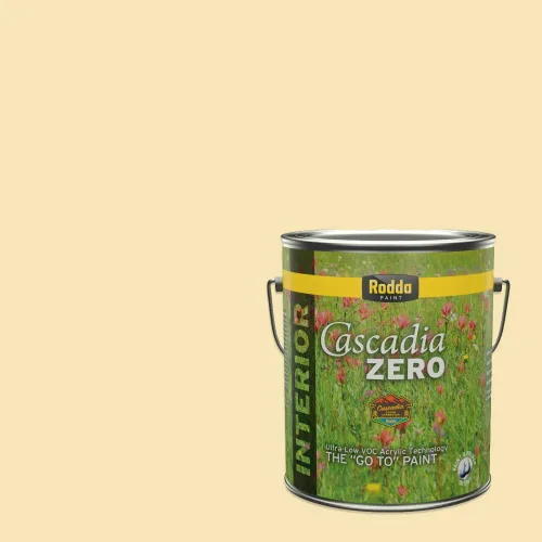 Miniatura 119 de Rodda Paint CASCADIA ZERO - Pintura e imprimación semibrillante para interiores en uno, cuarto de galón, madera de haya beechwood