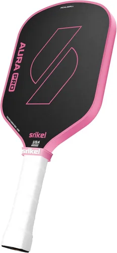 Miniatura 11 de Paletas de pickleball Srikel, pala de pickleball de fibra de carbono Raw T700, núcleo de polímero de poder de 16mm, raquetas profesionales para gran