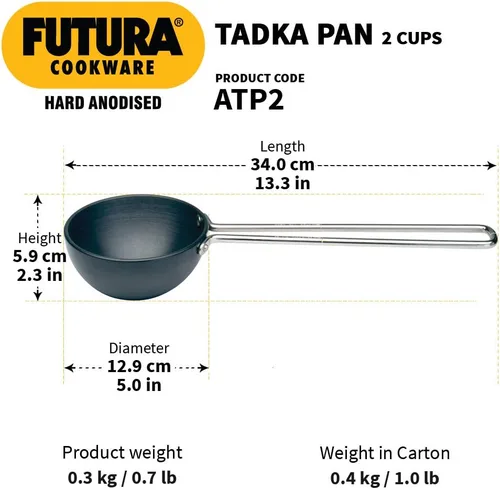 Miniatura 3 de Futura Bandeja térmica anodizada, 1 taza, color negro