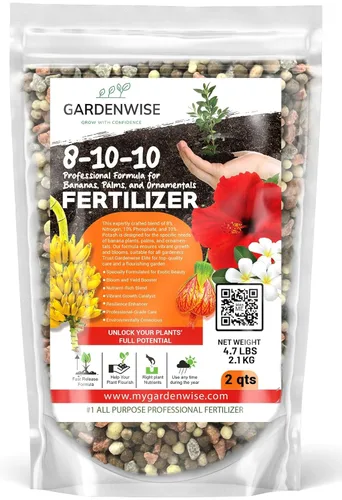 Miniatura 111 de Gardenwise Fertilizante Soluble en Agua 20-20-20 – Polvo para Alimento Líquido de Plantas para Plantas de Interior y Exterior, Orquídeas, Vegetales