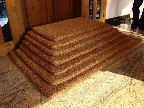 Miniatura 3 de Ecomills Tapete de fibra de coco extra grueso de 1.5 pulgadas, parte trasera tejida, 36 x 72 pulgadas, resistente, duradero, para puerta delantera