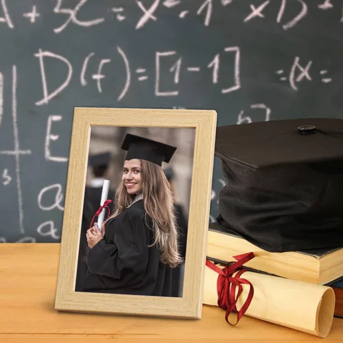 Miniatura 4 de Regalos de graduación 2025, regalos de felicitación para ella con vaso de vino de 12 OZ, vela, marcos, llavero, regalos de graduación universitaria