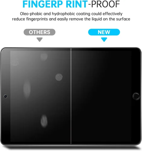 Miniatura 4 de Paquete de 2 protectores de pantalla para iPad Pro 10.5 Película de vidrio templado transparente resistente a los arañazos compatible con iPad Air