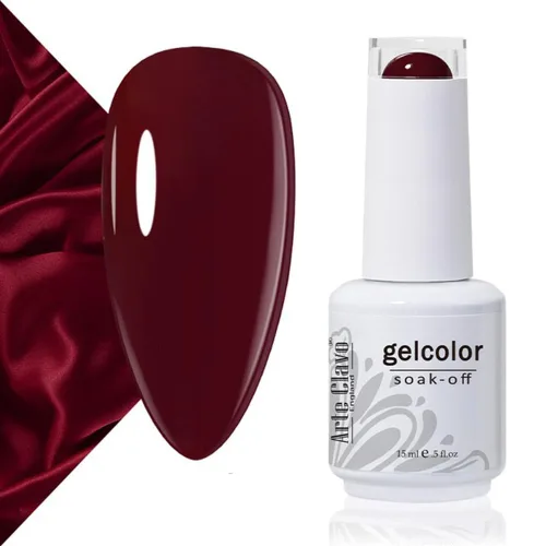 Miniatura 13 de Arte Clavo Esmalte de uñas de gel rosa lechosa de 0.5 fl oz, con luz LED, UV, remojado, transparente, rosa nude, manicura francesa, rosa claro
