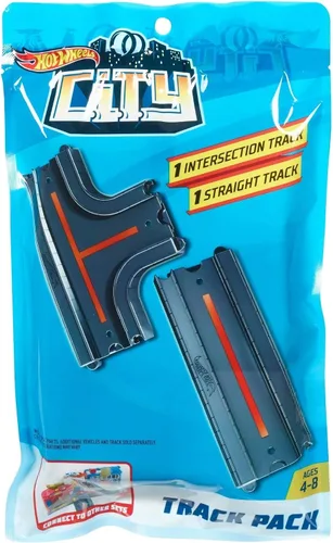 Miniatura 2 de Hot Wheels Vehículo de juguete recto + intersección, multicolor