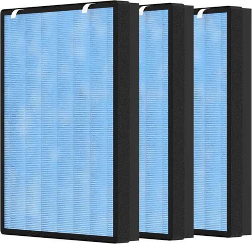 HSP002 - Paquete de 3 filtros de repuesto compatibles con HSP002 Smart Purifier 2.0 para el hogar, habitación grande - HSP002