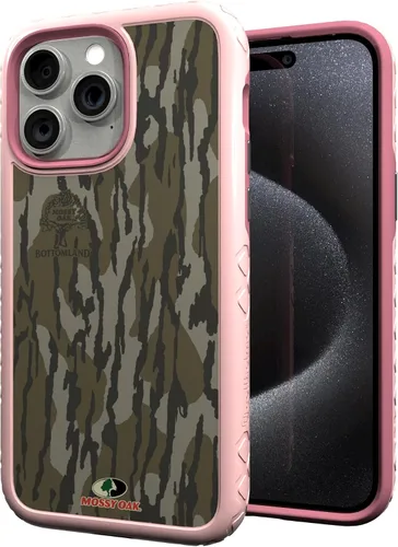 Miniatura 17 de cellhelmet Mossy Oak Agua Yellowfin Funda de doble capa en gris diseñada para iPhone 13 Mini a prueba de golpes y caídas, duradera, como se ve
