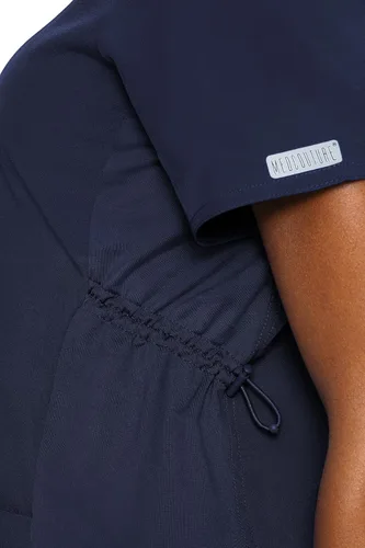 Miniatura 4 de Med Couture Camiseta de maternidad con cuello en V para mujer Negro