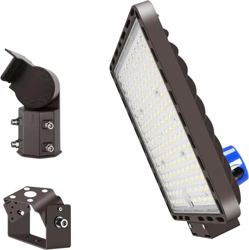 Miniatura 8 de ledmo Luz LED para Estacionamiento del Anochecer al Amanecer, Iluminación Exterior con Soporte de Brazo Ajustable, 19500 lm, Lámparas de Pared