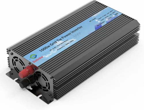 Miniatura 11 de Inversor solar de lazo de rejilla 500w DC11-28v a AC90-130v para sistema solar 12v