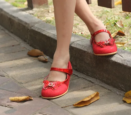 Miniatura 9 de EIGHT KM EKM7063 - Zapatos de vestir para niñas pequeñas, zapatos planos Mary Jane, zapatos de princesa para boda, zapatos de ballet
