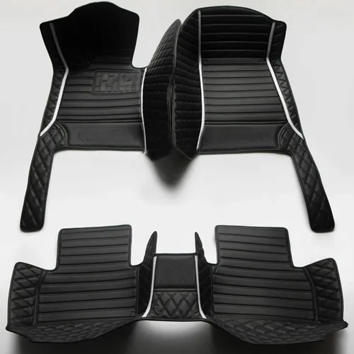 Miniatura 13 de Tapete de automóvil, personalizado para tu modelo personal, tapete de cuero resistente antideslizante impermeable para BMW, Ford, Nissan, Jeep