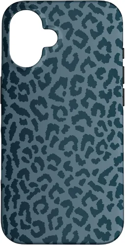 Miniatura 31 de iPhone 12/12 Pro Leopard Pacific Blue Phone-12 Pro & Pro Max Cheetah Skin Case