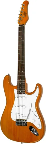 Miniatura 3 de Oscar Schmidt Guitarra eléctrica SSS doble de 6 cuerdas. Negro (OS-300-BK-A)