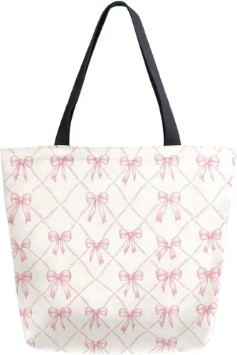 Miniatura 14 de SUABO Bolsa de asas de cocina reutilizable para comestibles, bolsa de compras de lona para exteriores Cactus