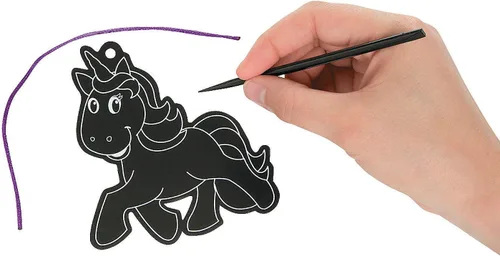 Miniatura 2 de Adornos mágicos de unicornio – 24 piezas – Manualidades para niños y actividades divertidas en el hogar