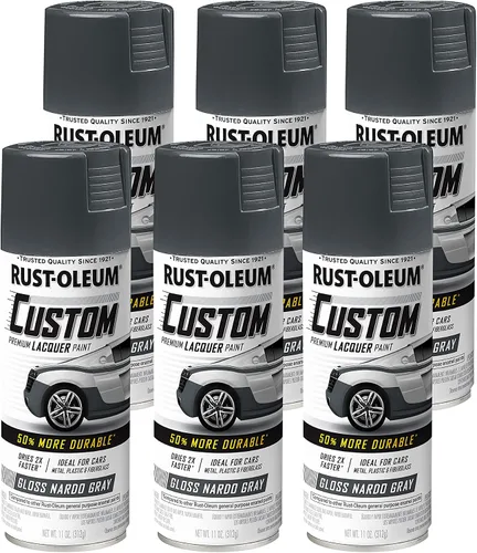 Miniatura 18 de Rust-Oleum 323349 - Pintura en aerosol de laca personalizada para automóviles, 11 onzas, color verde neón brillante, (paquete de 1 unidad)
