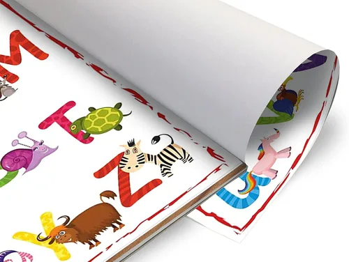 Miniatura 4 de Manteles individuales desechables con alfabeto, para restaurante, mesa de comedor, manteles individuales para niños y manteles individuales