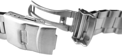 Miniatura 3 de MiLTAT - Correa de reloj de acero inoxidable de 0.866 in (0.866 in), Classic