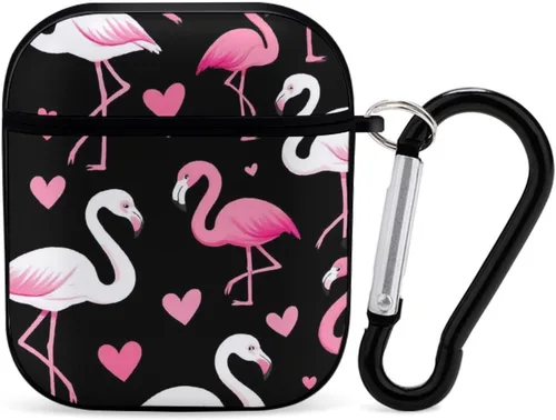 Miniatura 20 de Funda para Apple AirPod 2 y 1 TPU suave compatible con AirPod 2 y 7 con diseño de bandera estadounidense Pattern1081