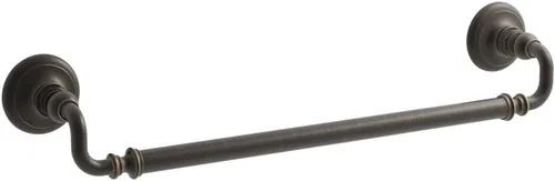 Miniatura 6 de Kohler 72567-SN Artifacts® - Toallero (18 pulgadas), níquel pulido vibrante