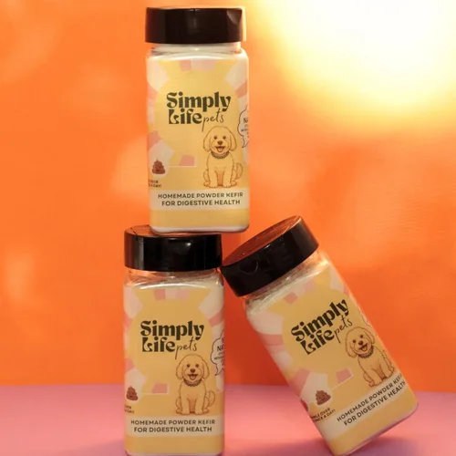 Miniatura 5 de Simply Life Pets - Probiótico en polvo de kéfir para perros, liofilizado, apoyo digestivo e inmunológico natural (1 onza)
