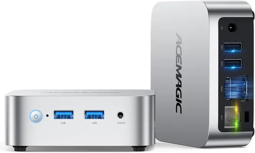 ACEMAGIC V1 Mini PC, 16 GB DDR4 RAM 256 GB SSD Mini computadoras, Twin Lake N150 (Beat N97/N95) PC de escritorio pequeño, 4K Dual
