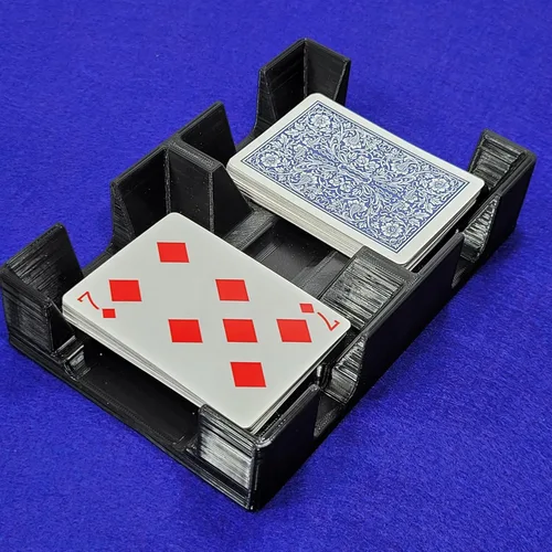 Miniatura 3 de Bandeja de plástico negro para cartas o carrito, no giratoria, fabricada en Estados Unidos