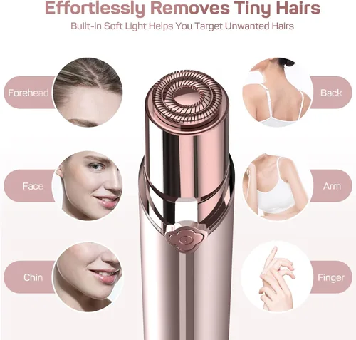 Miniatura 2 de Dispositivo de depilación, depilación facial para mujer - Gurelax depilador facial para mujer, depilación indolora/afeitado para barbilla, labio