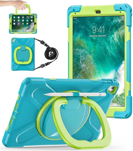 Miniatura 19 de BATYUE Funda para iPad de 6ª generación de 9.7 pulgadas 2018, iPad 5ª generación 2017, iPad Air 2/iPad Pro de 9.7 pulgadas, funda protectora a