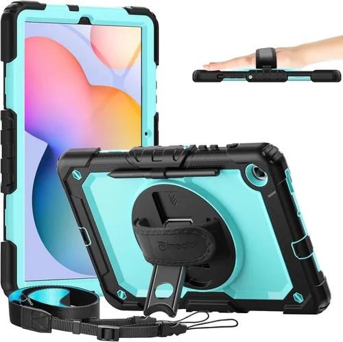 Miniatura 13 de Timecity Funda para Samsung Galaxy Tab S6 Lite de 10.4 pulgadas 2024/2022/2020 (SM-P620/P610/P613/P615), funda protectora duradera y resistente
