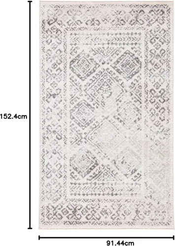 Miniatura 239 de Safavieh - Alfombra decorativa de la colección Tulum, modelo TUL264F, estilo marroquí, bohemio y desgastado, no suelta pelusa, para sala, vestíbulo