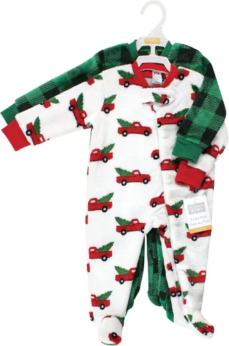 Miniatura 2 de Hudson Baby Pijama de felpa para bebé niña para dormir y jugar