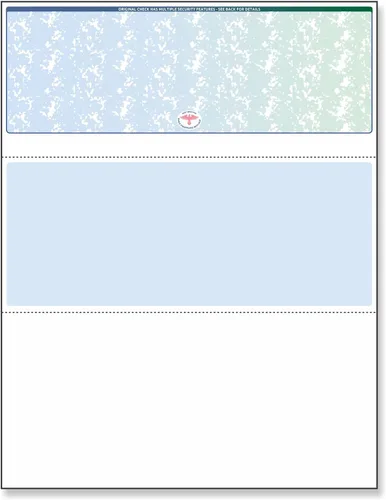Miniatura 9 de NextDayLabels - Stock de cheques en blanco para láser/chorro de tinta, 8-1/2 x 11" 24# lb, 500 hojas por paquete (parte inferior azul)