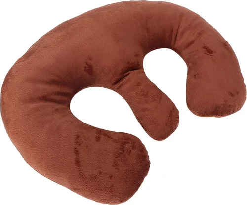 Miniatura 9 de Dioche Almohada de apoyo para senos de salón de belleza, cojín de masaje para mesas de masaje para aliviar la tensión del tratamiento (café oscuro)