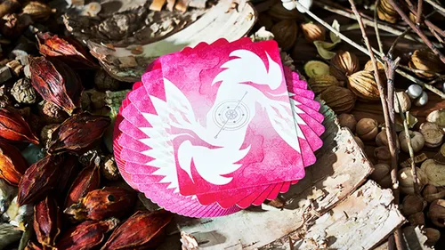 Miniatura 2 de Murphy's Magic Supplies, Inc. Lobo solitario (rosa) naipes de Bocopo