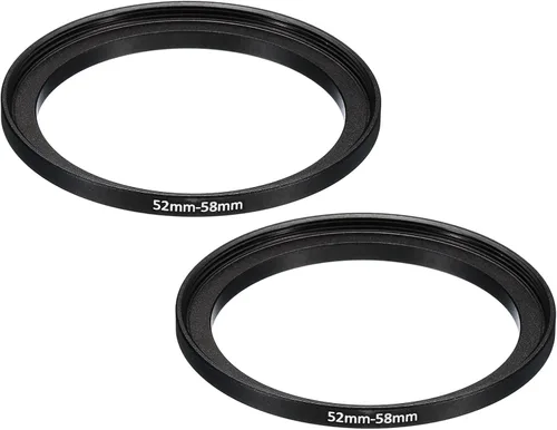 Miniatura 34 de PATIKIL Anillo elevador de metal de 1.594 in-1.693 in, paquete de 2 anillos adaptadores de filtro de lente de cámara, anillo adaptador de filtro