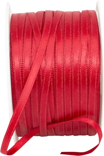 Miniatura 59 de Reliant Ribbon 4950-974-03C Cinta de satén de doble cara, 5/8 pulgadas x 100 yardas, oro antiguo