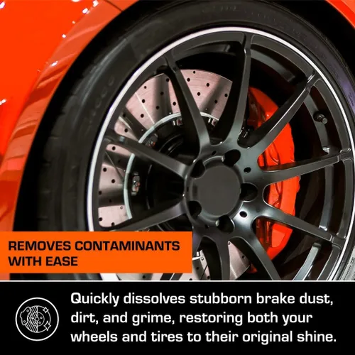 Miniatura 4 de Ethos Handcrafted Car Care Limpiador total de ruedas y neumáticos: solución profesional todo en uno para ruedas y neumáticos brillantes Disuelve
