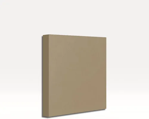 Acoustimac Panel de absorción de sonido ANTE 2' x 2' x 2" KHAKI caqui (Suede Khaki)